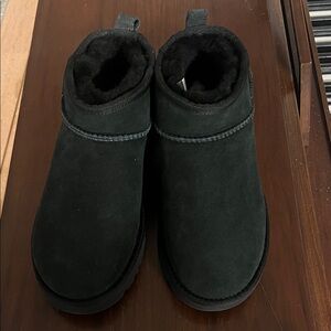 UGG Black Ankle Boots